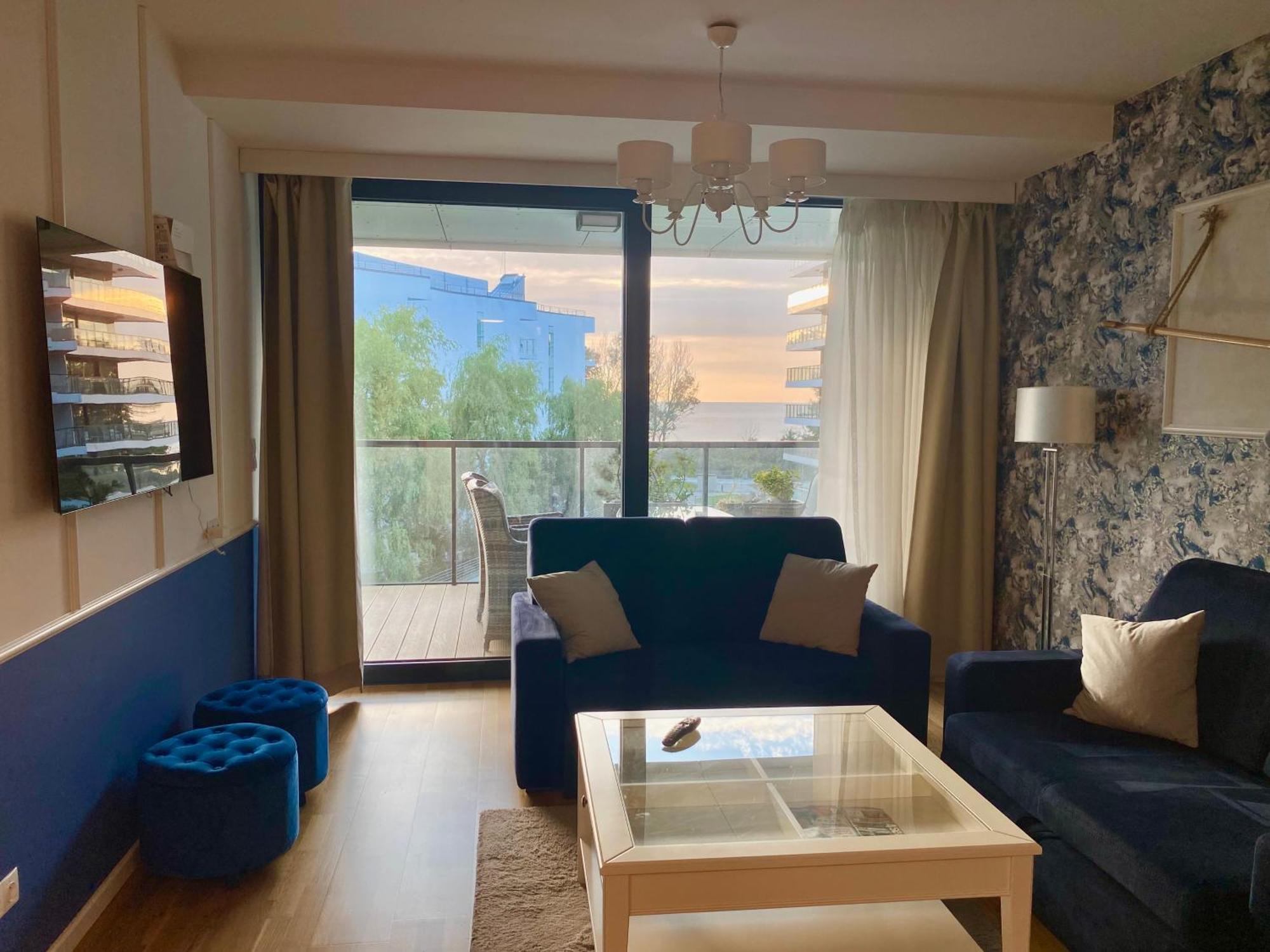 Seaside Park Apartament Z Widokiem Na Morze 科沃布热格 外观 照片