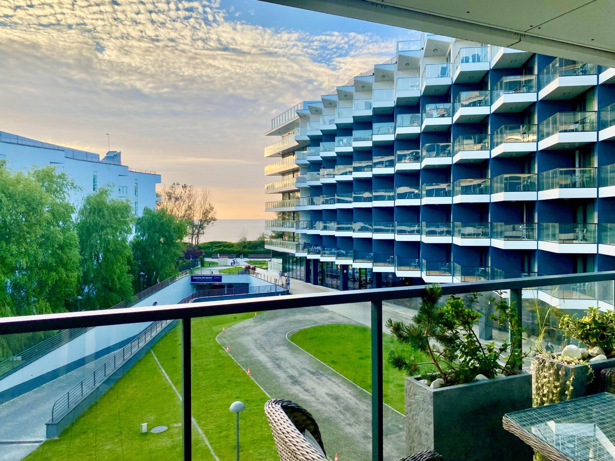 Seaside Park Apartament Z Widokiem Na Morze 科沃布热格 外观 照片